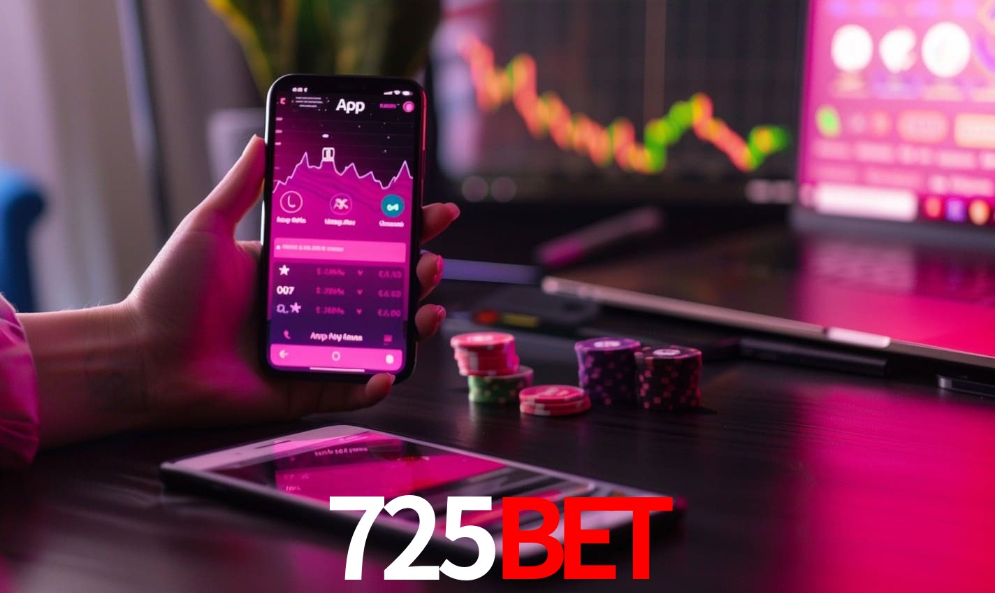 Recursos Exclusivos do App 725BET - Modo Offline, Login Biométrico